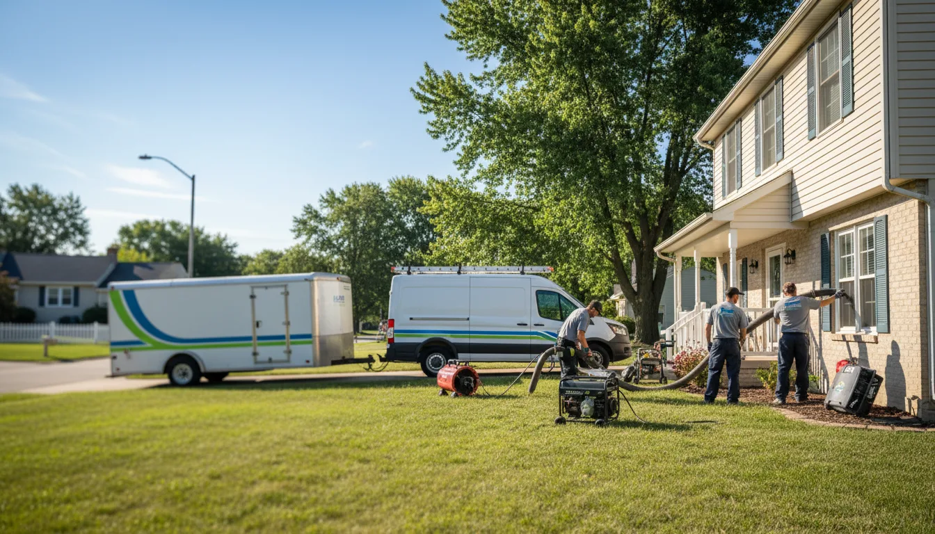 Flooded Basement Restoration And Cleanup With Repair in Westmoreland, NY near me